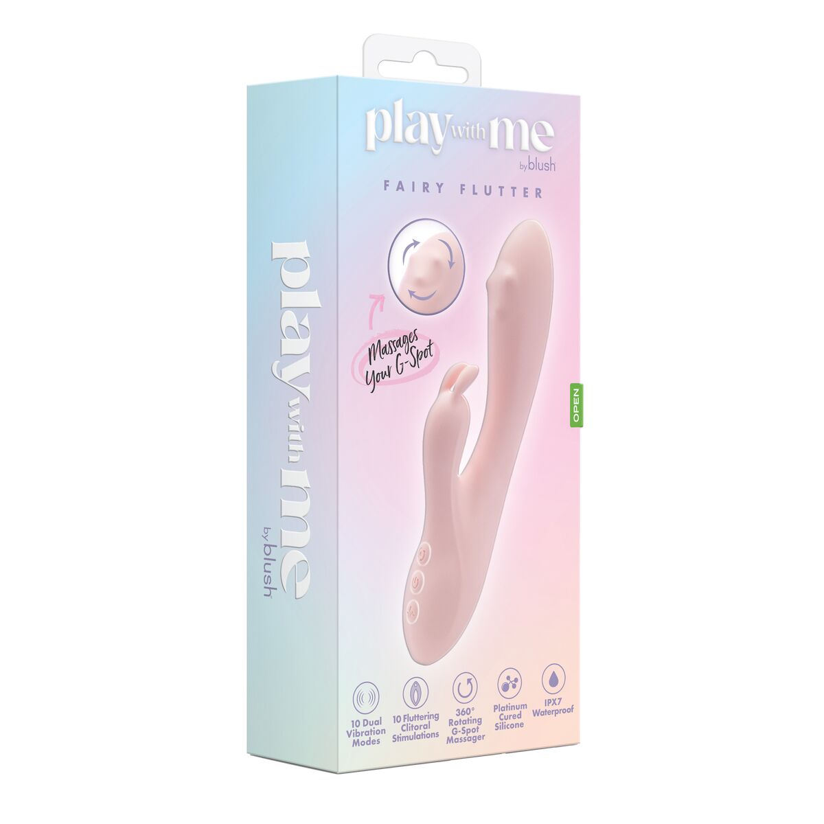 Vibrator za G-točku Blush Play with me Roza